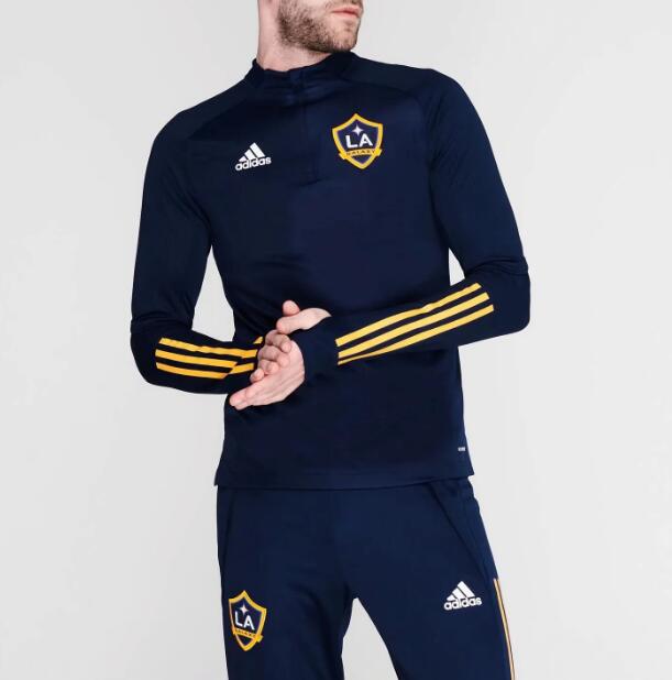 LA Galaxy Blue Sweater Soccer Tracksuit 2020/21